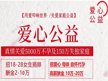 新县捐卵助孕生子 爱心志愿者招募